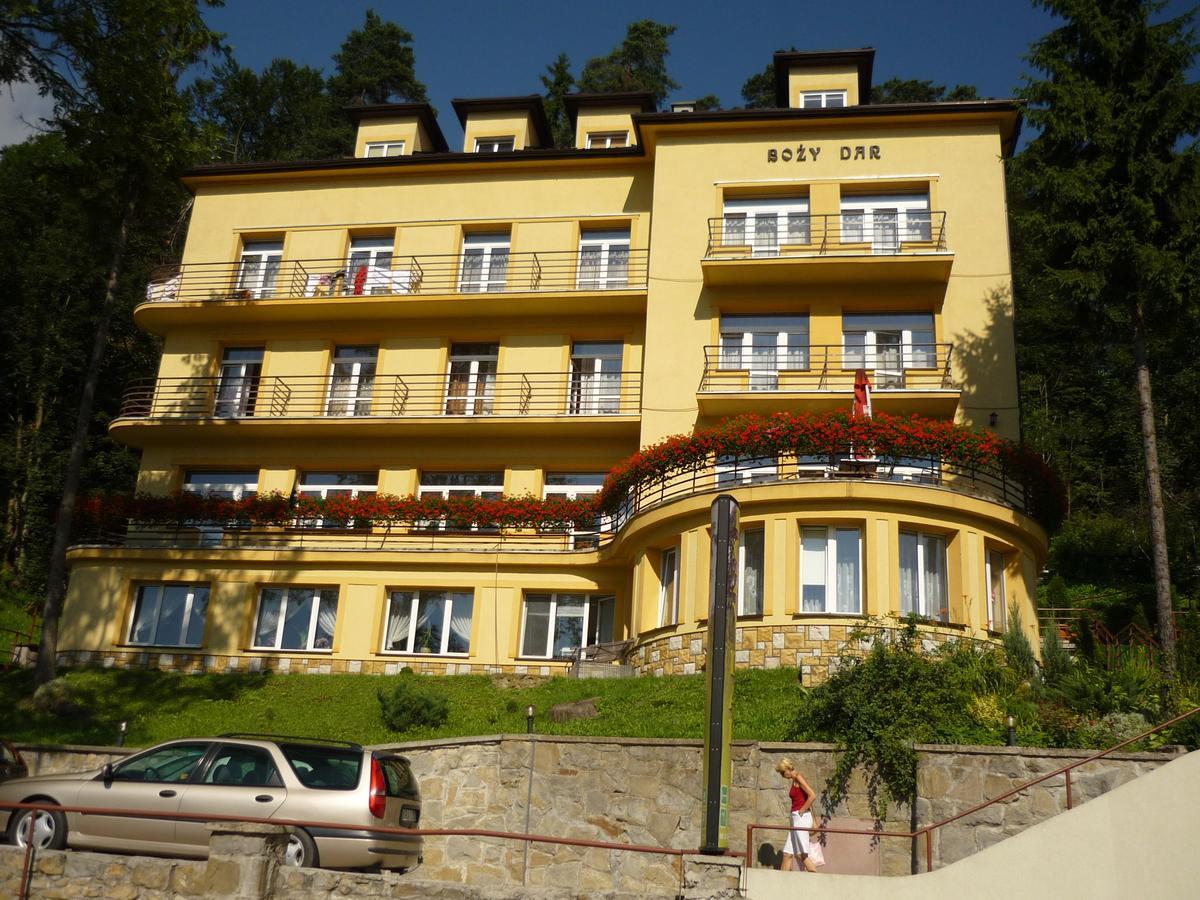 Bozy Dar Bed & Breakfast Krynica Zdroj Dış mekan fotoğraf